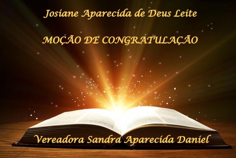 MOÇÃO DE CONGRATULAÇÃO